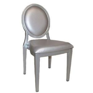Round Back Metal Dining Chair