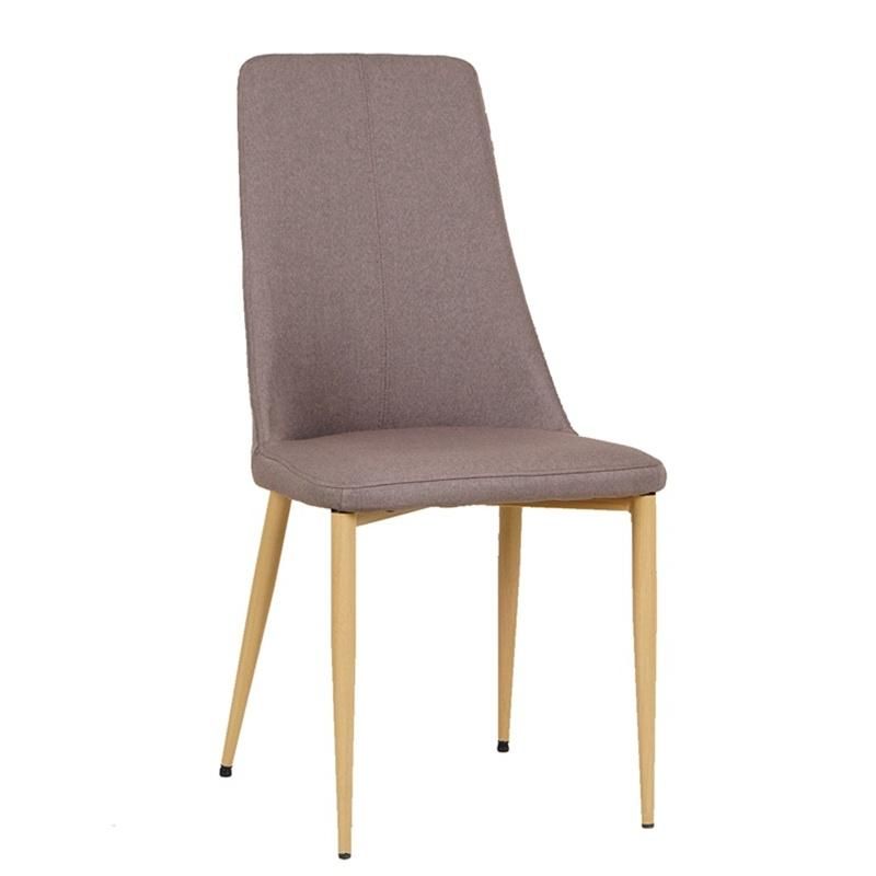 French Fabric Upholstered Modern Dining Room Chair for Home Use