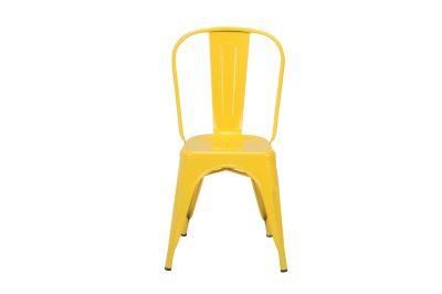 Yellow Tin Chair