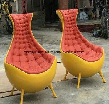 FRP Store Soft Package Recreational Chair Manufacturers Glass Fiber Reinforced Plastic Chair Glass Fiber Reinforced Plastic Chair (M-X3785)