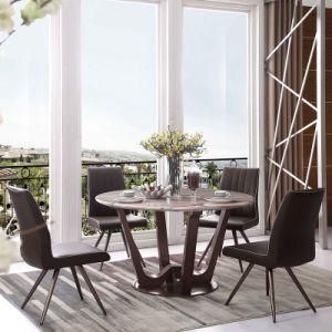 Modern Home Furniture Stainless Steel Dining Table (LT2014)