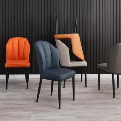 Luxury Modern Restaurant Sets Leather Dining Chairs