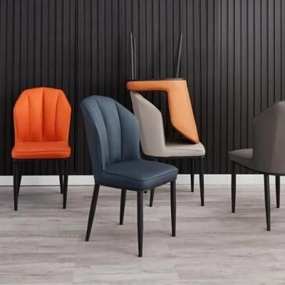 Luxury Modern Restaurant Sets Leather Dining Chairs