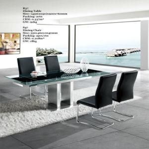 Extendible Glass Dining Table