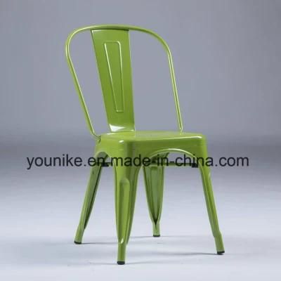 Industrial Vintage Coffee Restaurant Metal Tolix Chair Outdoor Furniture Colorful