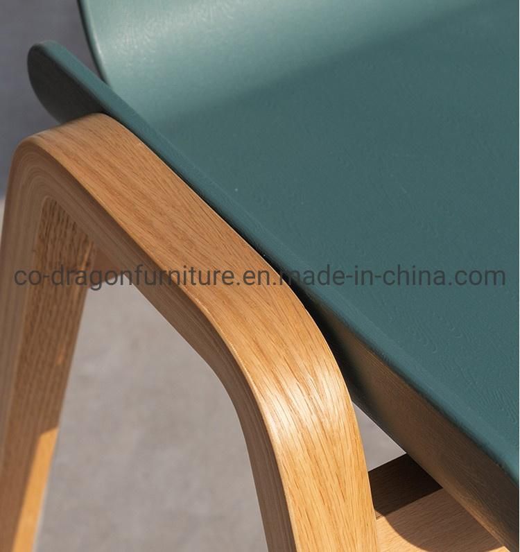 Hot Selling Wooden Legs Plastic Coffee Furniture for Dining Chairs