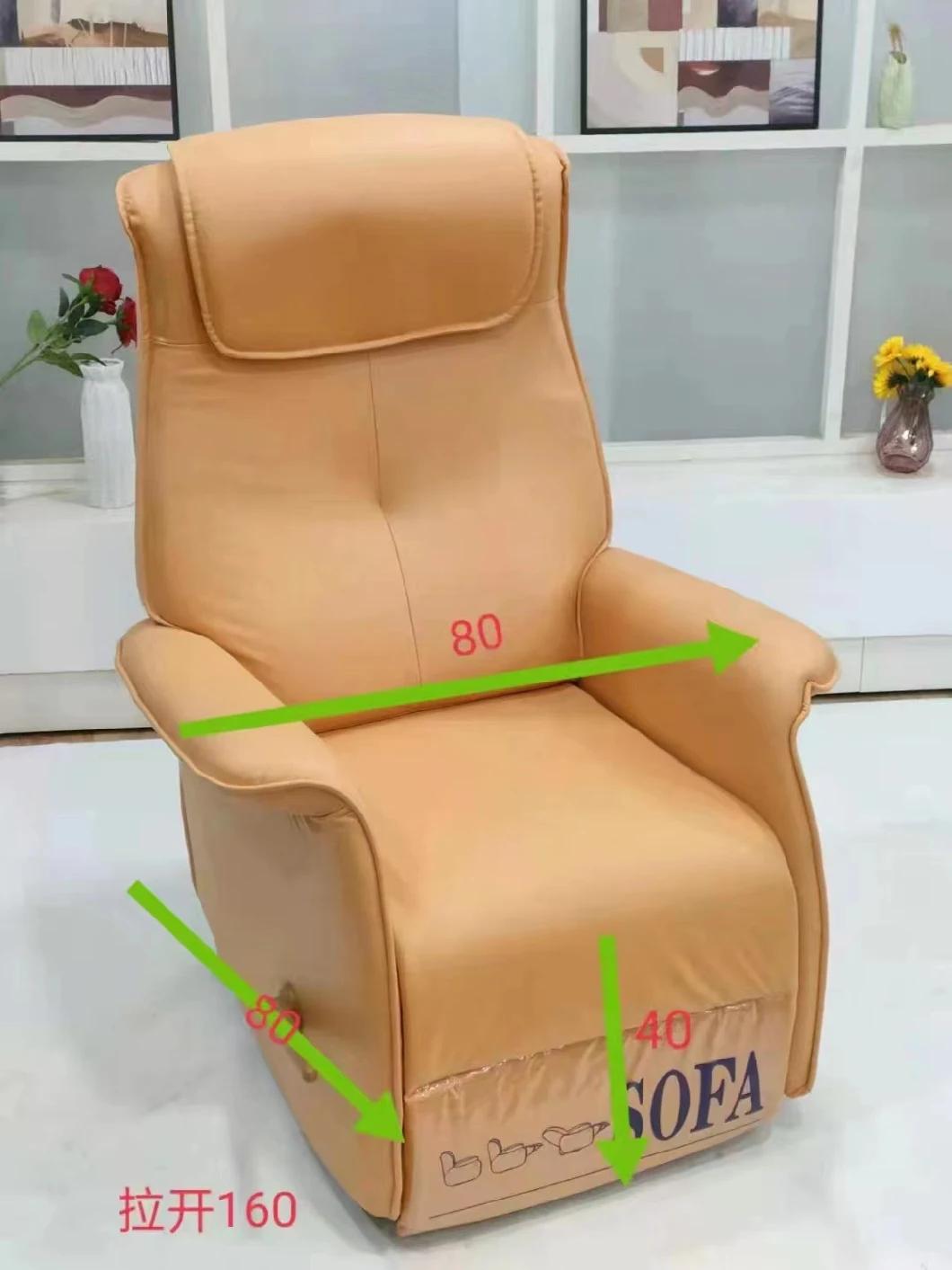 Comfortable Home Furniture Recliner Waiting Room Seats Metal Frame Chairs Single Sofa