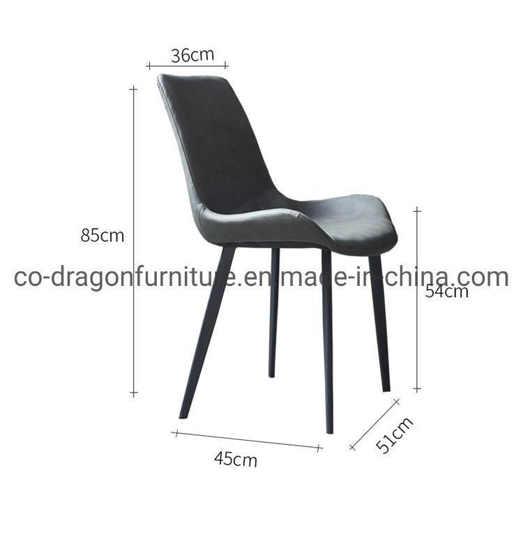 High Quality Modern Design Leather Dining Chair for Home Furniture