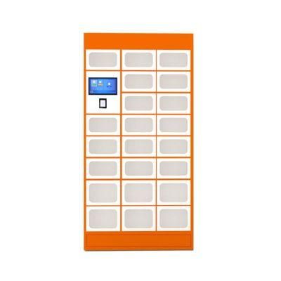 Fast Food Smart Electronics Locker Restaurant Food Locker Double-Sided Restaurant Cabinet