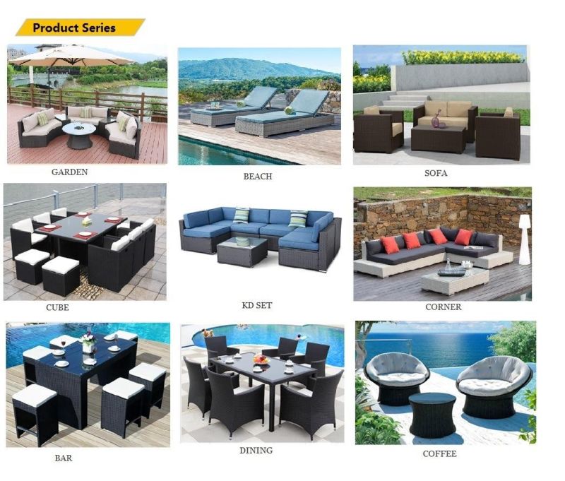 New 5PCS Modern Outdoor Sofa Set Patio Garden Rattan Wicker Furniture