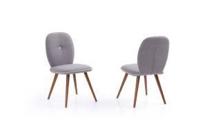 Modern Design Wooden Restaurant Dining Chairs Fabric Dining Furniture