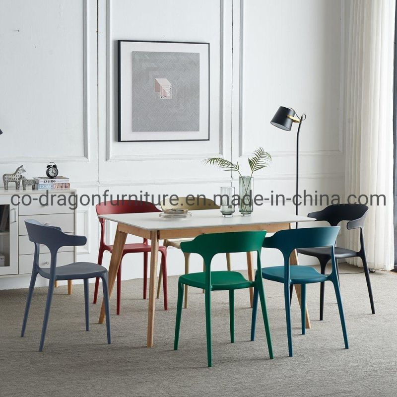 Fashion China Wholesale Dining Chair with Plastic for Dining Furniture