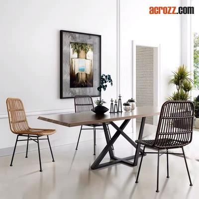 Outdoor Garden Patio Designer Furniture Metal Outdoor PE Rattan Chair