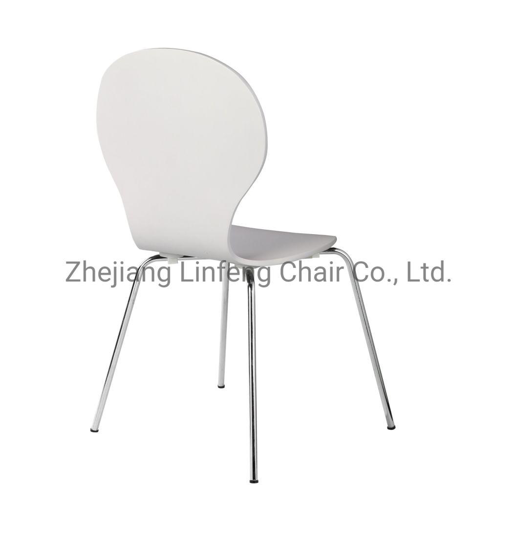 Fast Food Restaurant Furniture Bent Plywood Dining Room Chairs