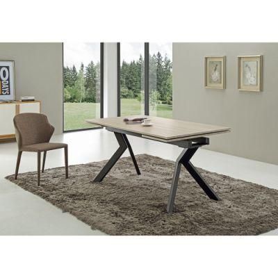 Customized Chair Modern Dining Table with PVC