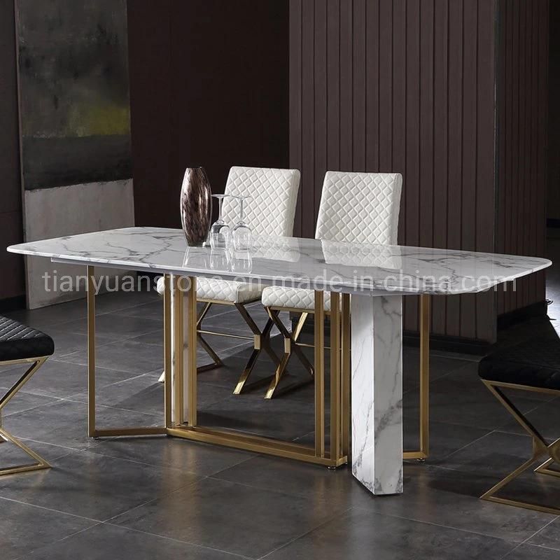 Furniture Set Dining Table Chair Banquet Table Marble Dining Tables