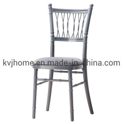 Kvj-7195 Wholesales Wedding Party Banquet Wooden Stackable Chair