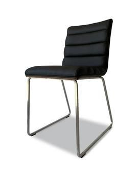 Plywood Frame Chair &amp; Soft Seat Dining Chair Leather Chair