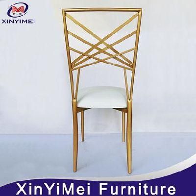 Wholesale Low Price Modern Iron Wedding Chiavari Chair for Hotel Events