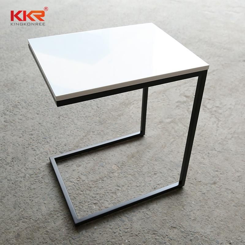 Living Room Nesting Coffee Table Side End Table with Tempered Solid Surface Stone Modern Home Furniture