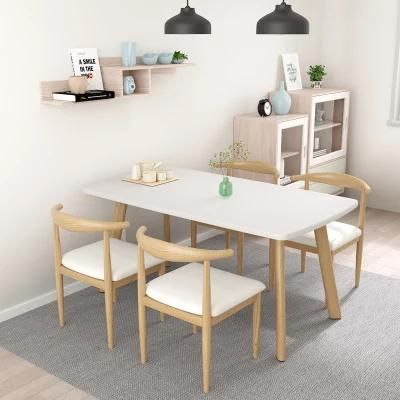 New Design Hot Sale Modern Home Dining Furniture Restaurant Wooden Dining Table