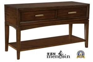 Antique 2 Drawer Wood Home Furniture Coffee Sofa Table