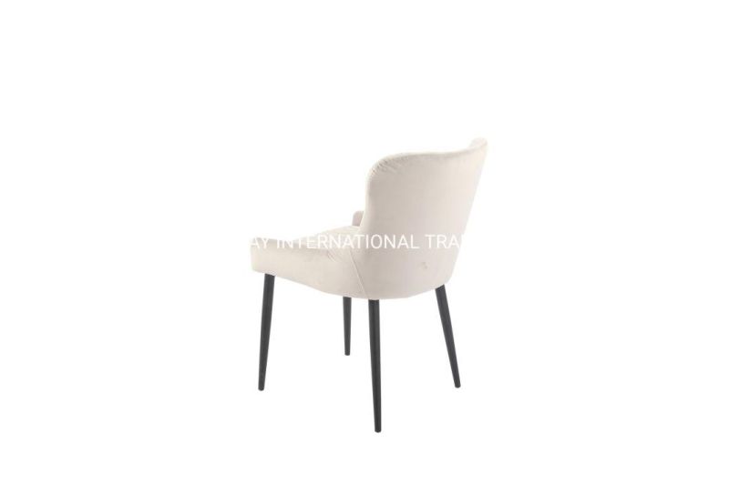 Factory Direct Price Simple Design Modern Fabric Dining Chairs