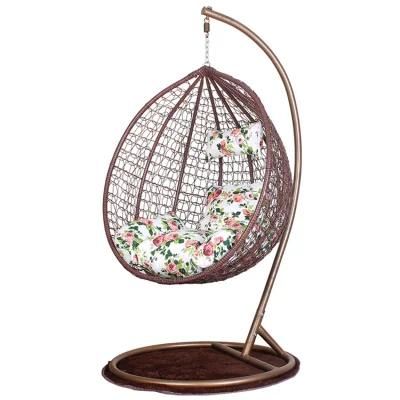 2022 Indoor and Outdoor Iron Hanging Basket Adult Leisure Swing Chair Hanging