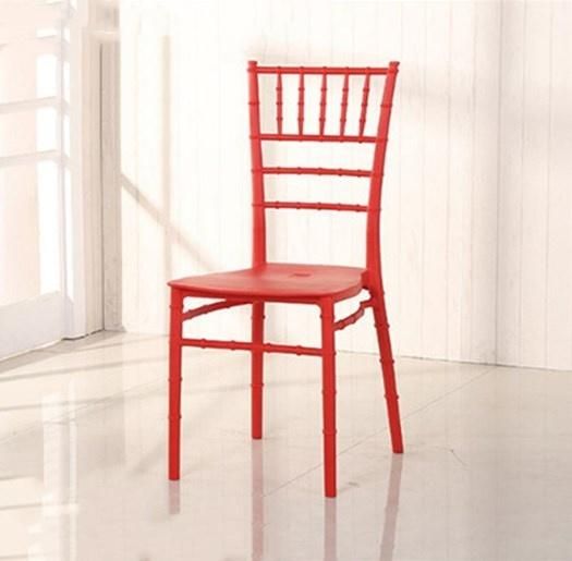 Modern Design Unfold Steel Frame Hotel Wedding Armless Chiavari Chair