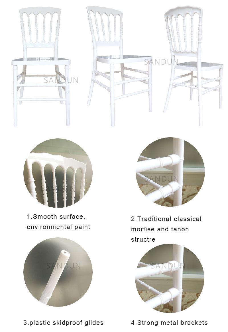 Hot Sale Plastic Material Event Wedding Furniture Acrylic Napolean Ghost Dining Chair