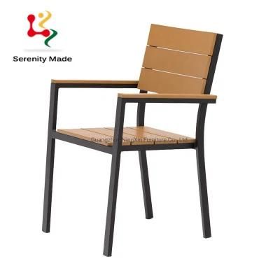 out Door Furniture Set for Park Resting Water Proof Metal Base Chair