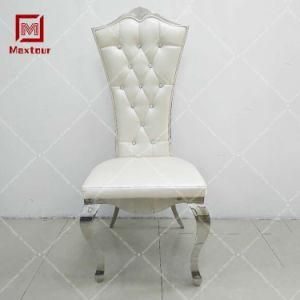 Wholesale High Back PU Leather Dining Chair for Hotel Dining Room