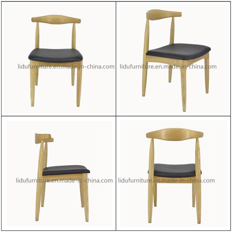 Solid Ash Wooden Dining Chair with High Quality Modern Chairs Dining Room