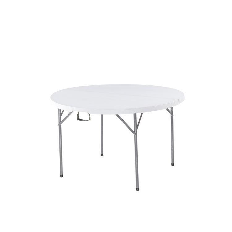 Round Dining Garden Outdoor Light Weight Bar Aluminum Foldable Table