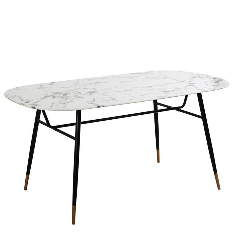 Hot Sales Metal Marble Restaurant Dining Table