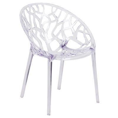 Clear Plastic Resin Chivari Tiffany Transparent Chair for Wedding