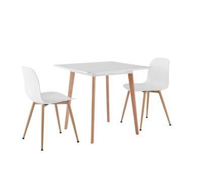Manufactures European Small Top Family Dining Table with Chairs Series