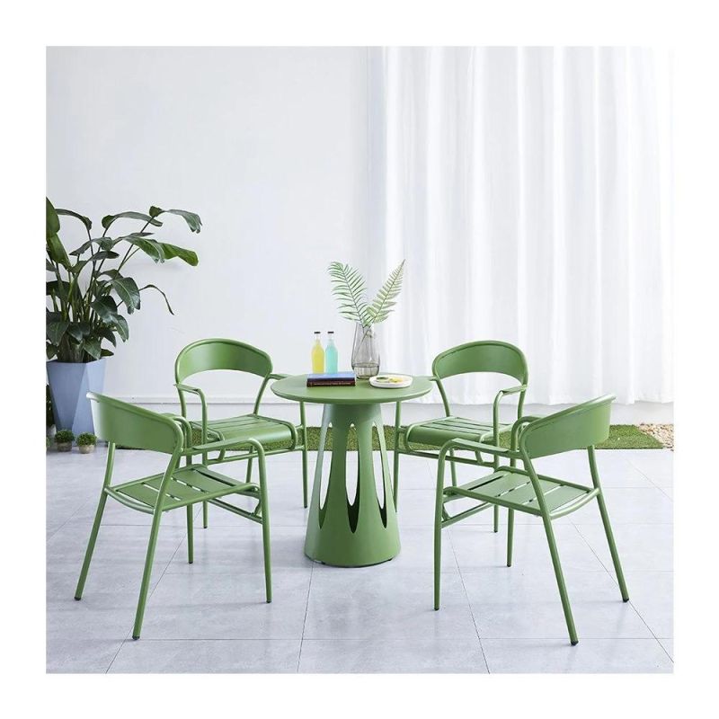 Wholesale Modern Aluminum Dining Table