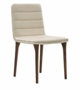2016 Modern Design Ashwood Dining Chair with Fabric Cushion (DC011)