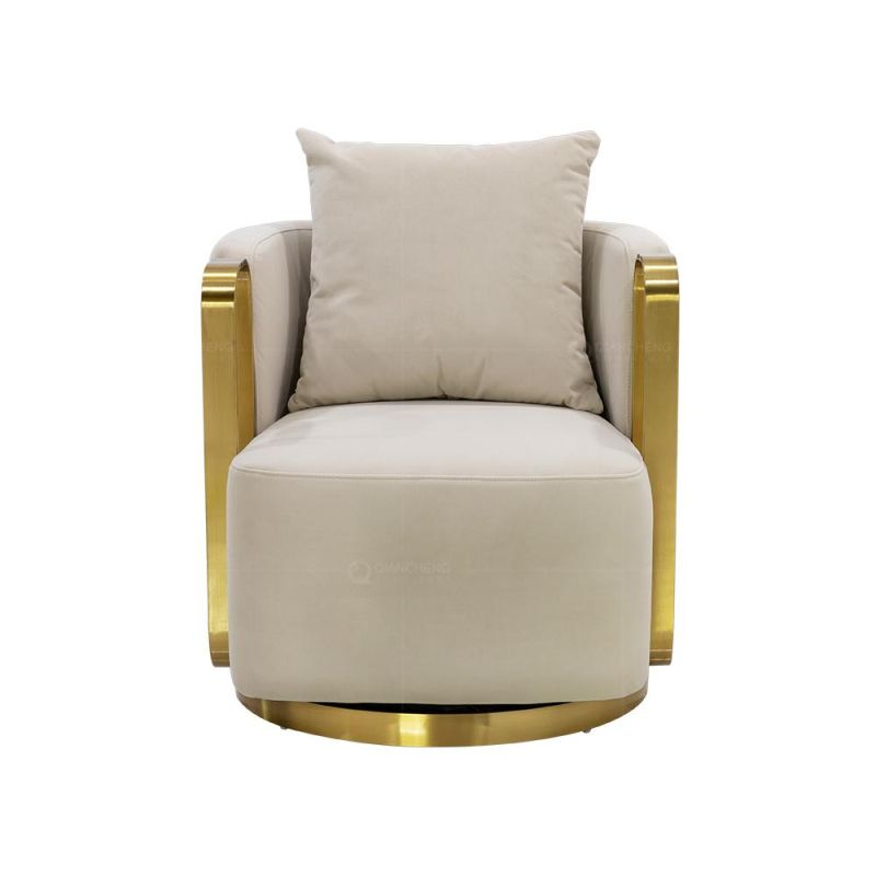 Luxury Modern White Fancy Living Room Furniture Armchair