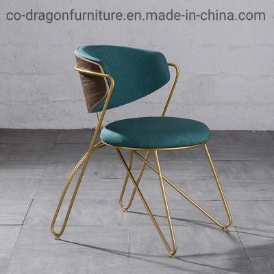 Fashion Steel Living Room Chair with Back for Home Furniture