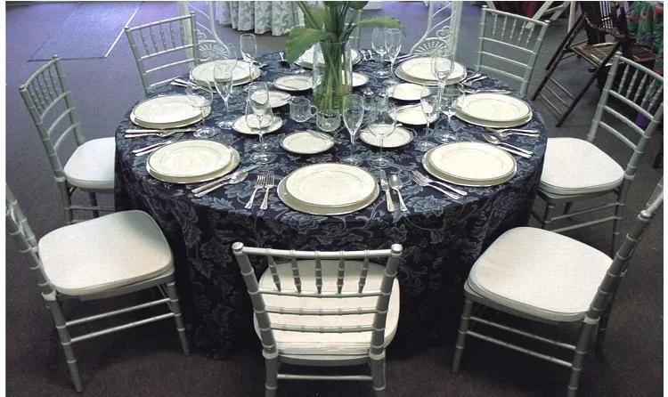 China Wholesale Wedding Furntiure White Stacking Plastic Dinig Banquet Hall Event Party Tiffany Resin Chiavari Chair