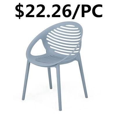 High Quality Modern Factory Cafe Dining Restaurant Indoor Plastic Chair