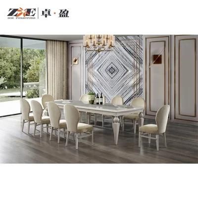 Modern Wooden Design Strong Dining Table Set with Chairs