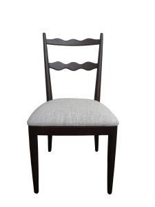 Popular Design Restaurant Wooden Dining Chair Modern Design with Fabric Hotel Dining Chair