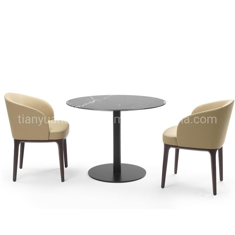 Hotel Dining Furniture Modern Marble Table Top Dinner Table