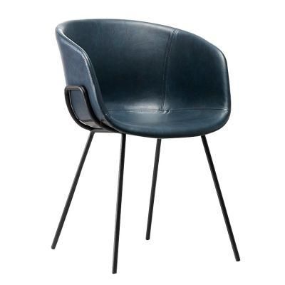 Modern Luxury Upholstered Tufted Scandinavian Dining Chair for Restaurant