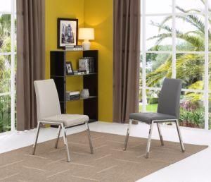 Wholesale Restaurant Stainless Steel PU Dining Chair