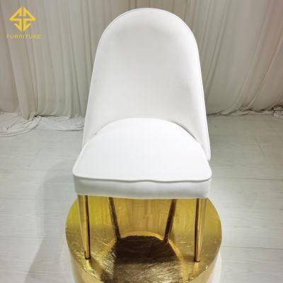 White Velvet Dining Chair for Event