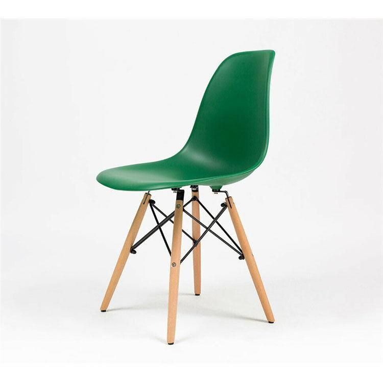 Wholesale Modern Design PP Restaurant Living Room Dining Plastic Beech Legs Chair